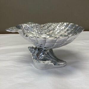 Beatriz Ball Silver Shell Decorative Bowl